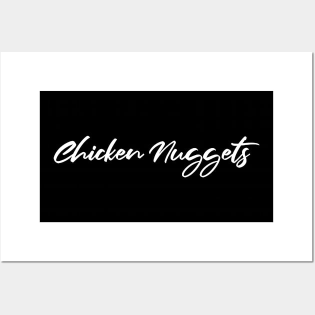 Chicken Nuggets Wall Art by archclan